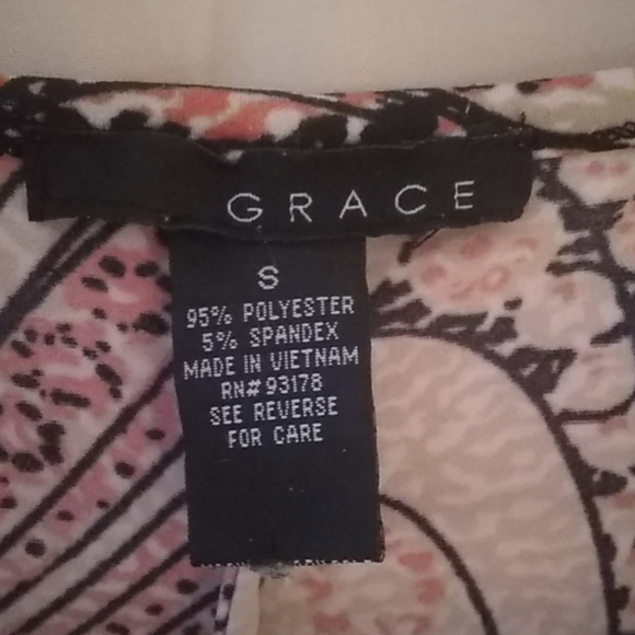 Grace women's multicolored blouse size s - Picture 3 of 3